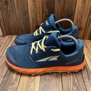 Altra Mens Superior 5 AL0A546Z480 Blue Running Shoes Sneakers Size 9.5